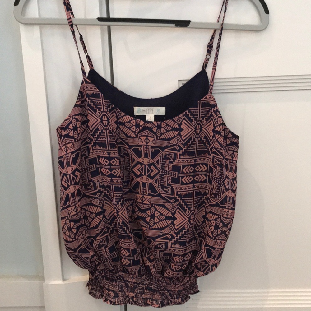 Tribal Print Tank Top